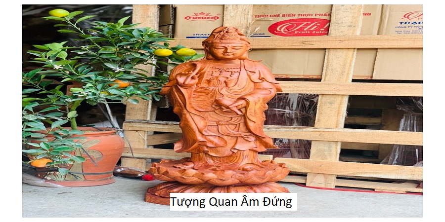 Tượng Quan Âm Đứng