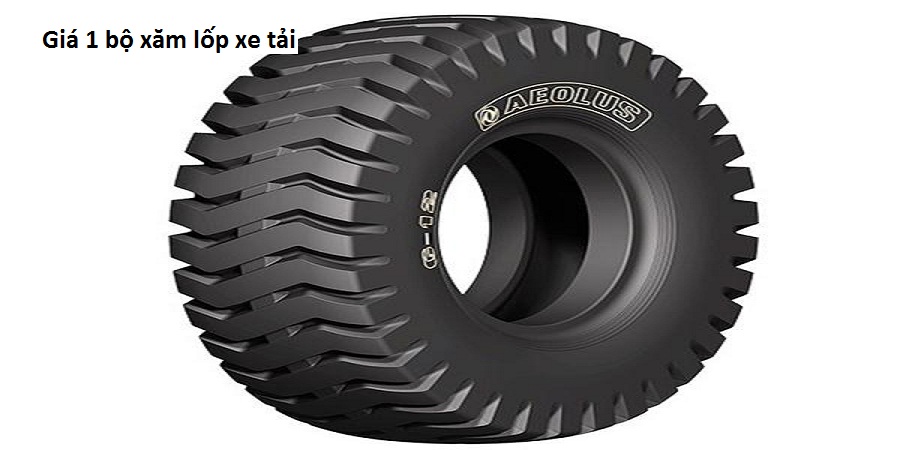 Giá 1 bộ xăm lốp xe tải