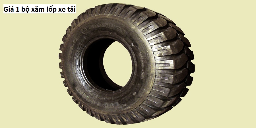 Giá 1 bộ xăm lốp xe tải