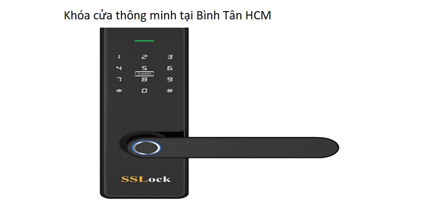 Khóa cửa thông minh tại Bình Tân HCM